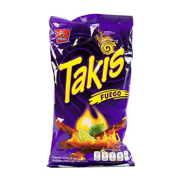Takis Fuego Hot Chili Pepper & Lime – 68g