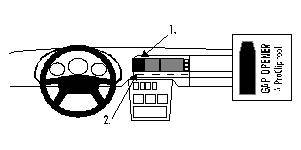 Brodit ProClip, Mercedes Benz S-Klasse 91-99