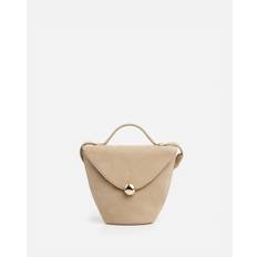 Evelina Handbag Suede Sand