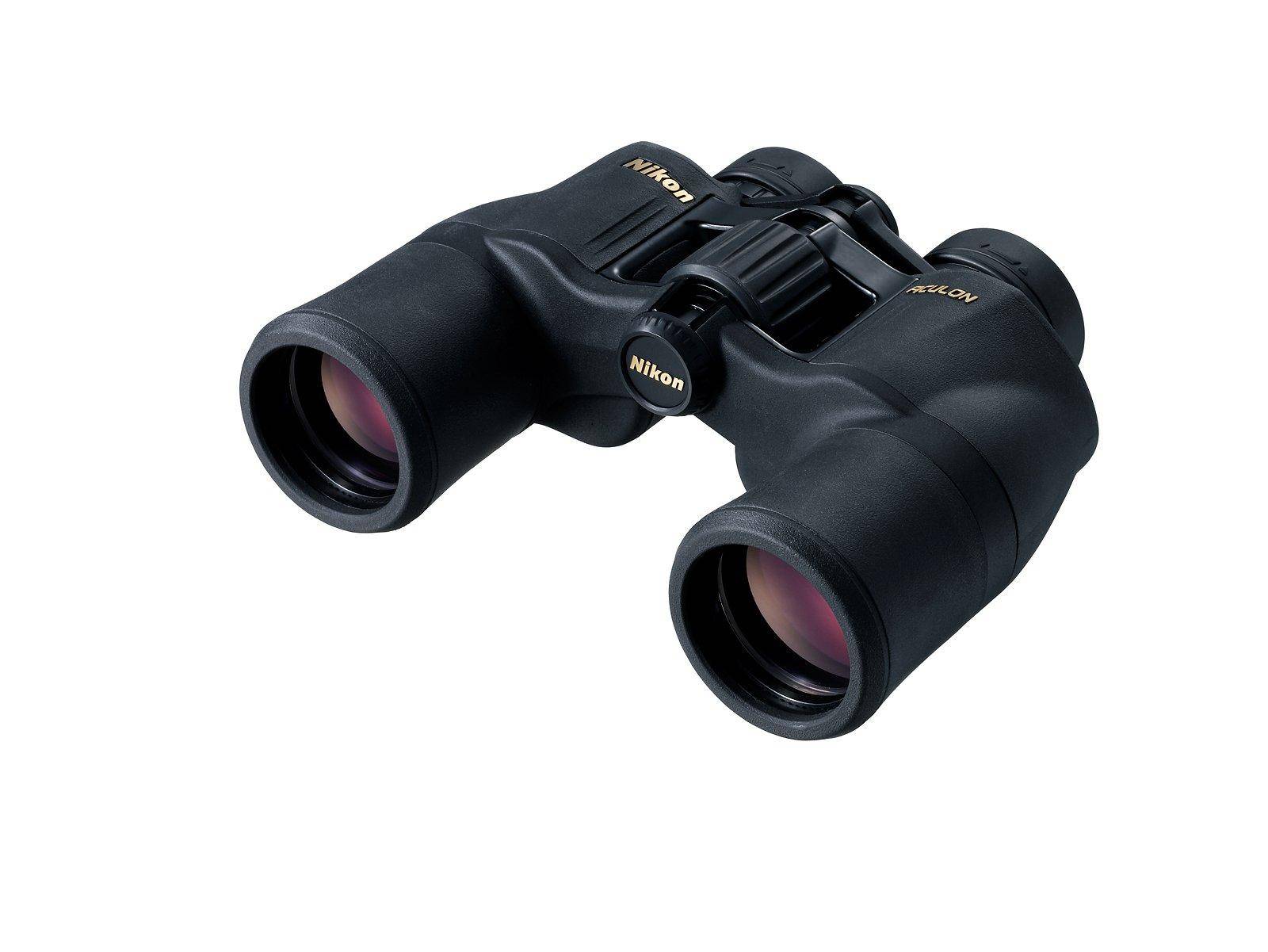 Nikon Aculon A211 8x42 Porroprisma 8x 42mm Objektiv Linser Kikare, Förstoring, (ACA2118X42) svart