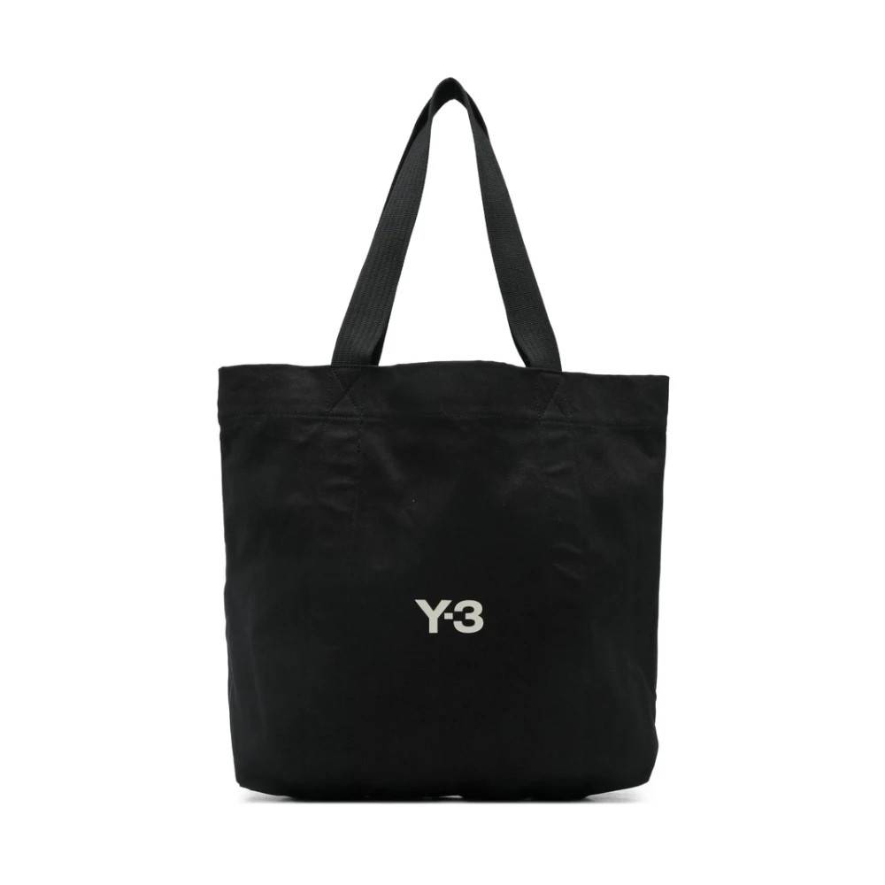 Y-3 Canvas Tote - Tasker - Dame - Sort - ONE SIZE - Bomuld