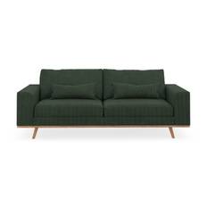 3-sits Linnesoffa Haga - 3 sits soffa Grön Scandinavian Choice