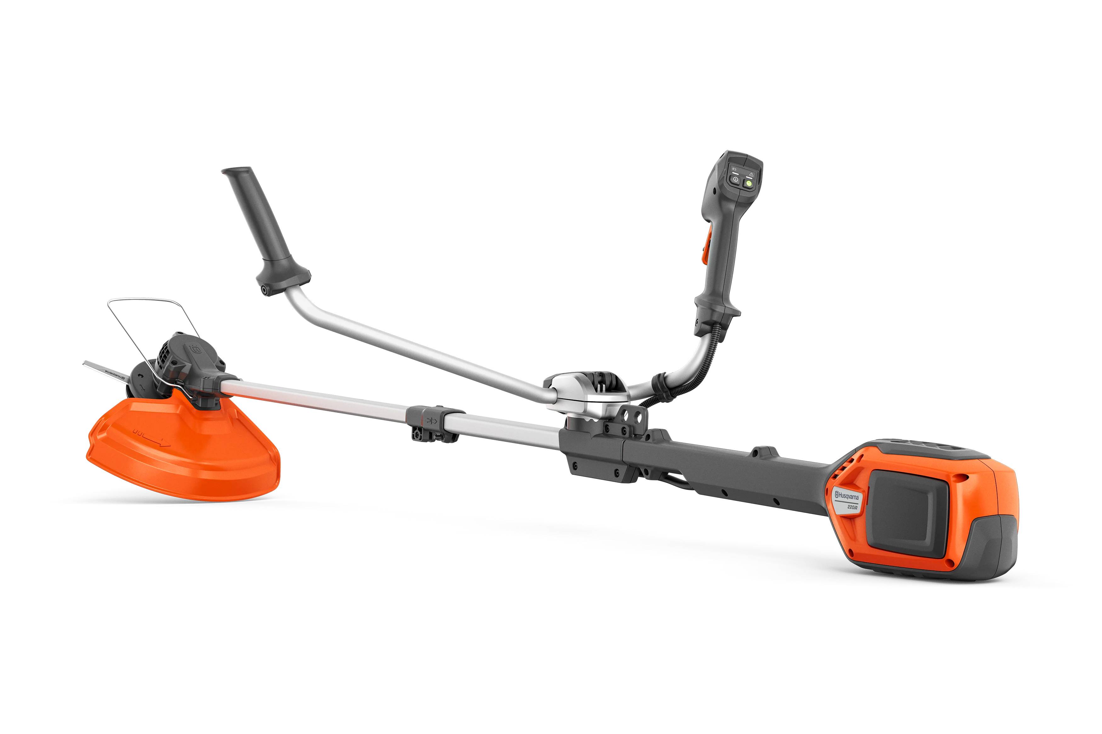 Husqvarna 220iR Trimmer m/ 40-B140 og 40-C80.