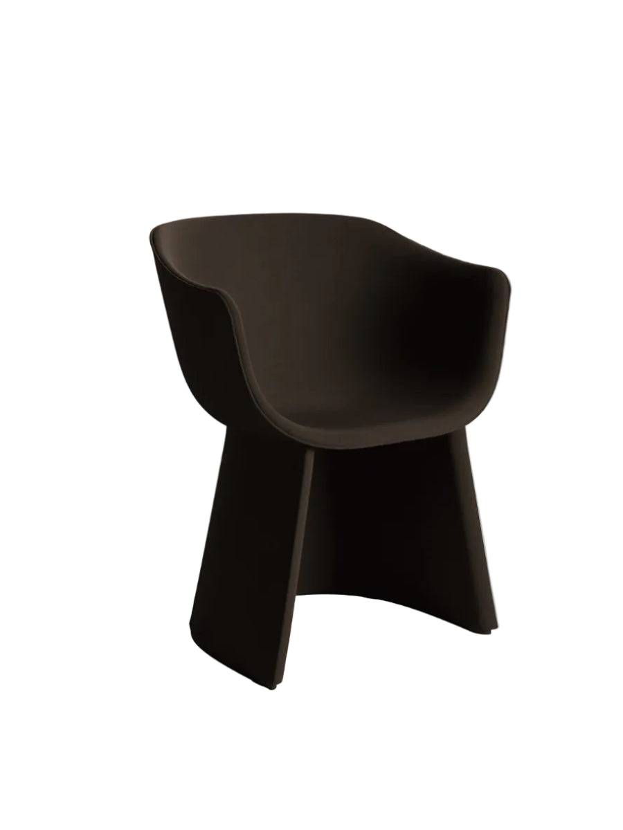 Fritz Hansen - Monolit spisebordsstol m. lave armlæn Acca 0381 - Jacobsen Plus
