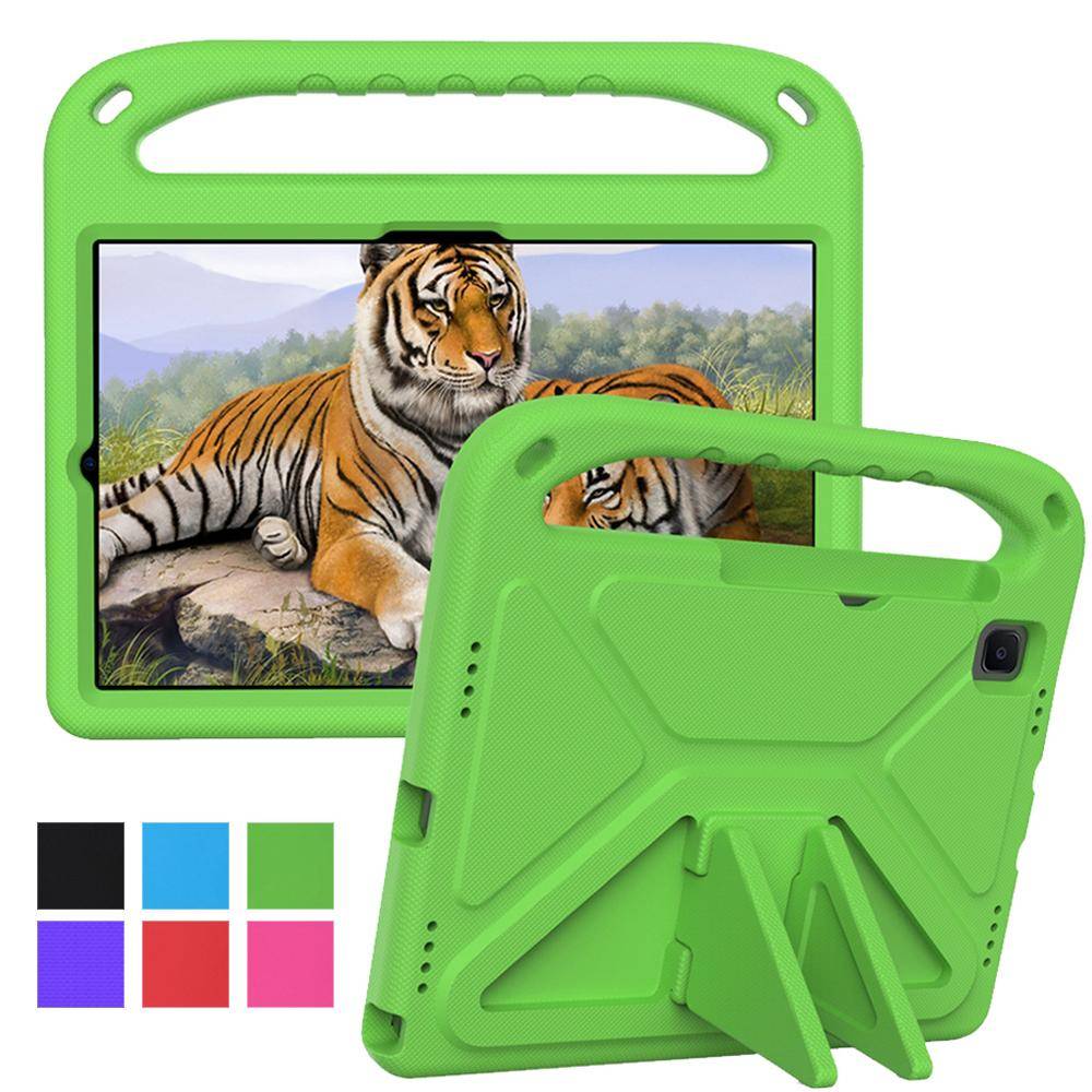 För Samsung Galaxy Tab S6 Lite 10,4 tum 2020 2022 2024 SM-P615 SM-P619 SM-P625 Fodral EVA Bärbart Stötsäkert Barnsäkert Handtag Ställ Tabletfodral