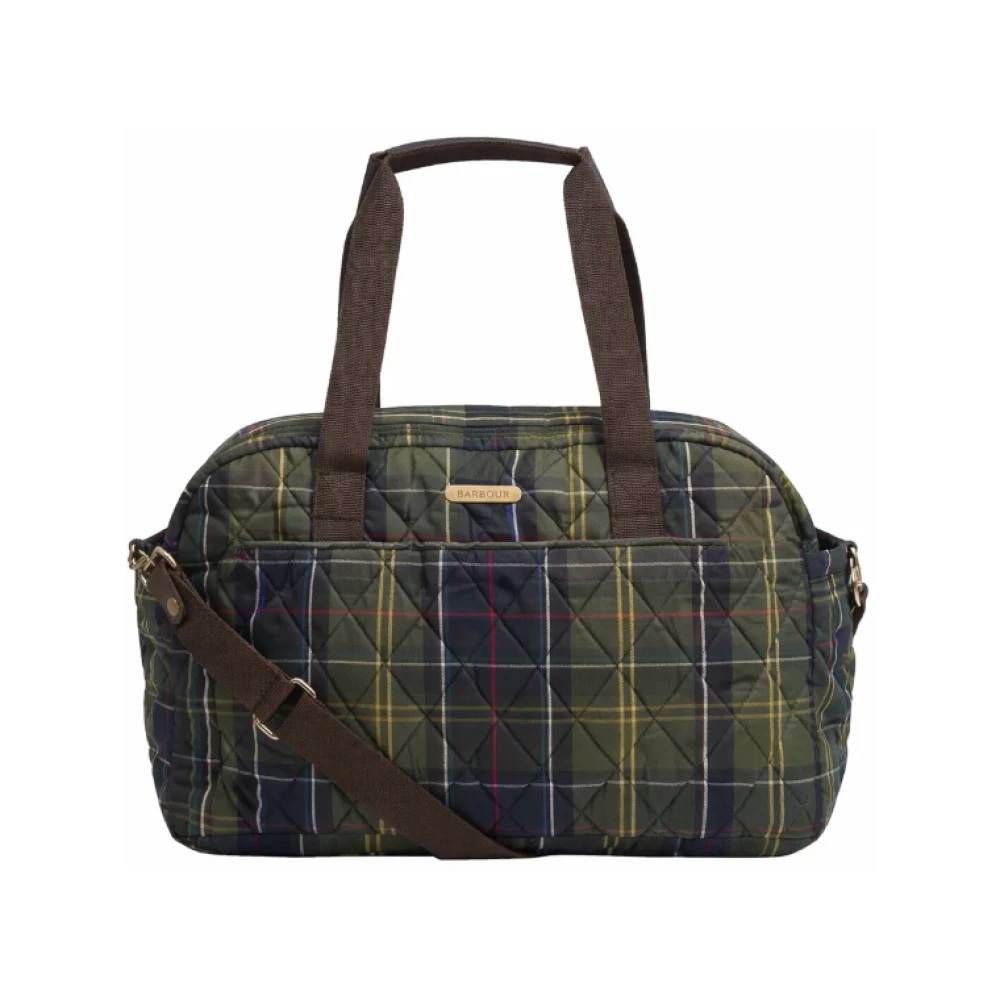 Barbour - Wetherham Quilted Holdall Bag Väskor - Dam - ONE Size - Läder