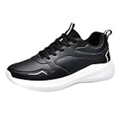 Skor för kvinnor läder gym tennis sneakers tjock plattform kil träningsskor träning vardaglig utomhus joggingskor superbekväma mjuka promenadskor skor skridskor atletiska formella klassiska sneakers,