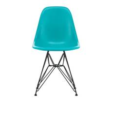 Vitra - Eames Fiberglass Side Chair Turquoise - Spisebordsstole - Charles & Ray Eames - Blå