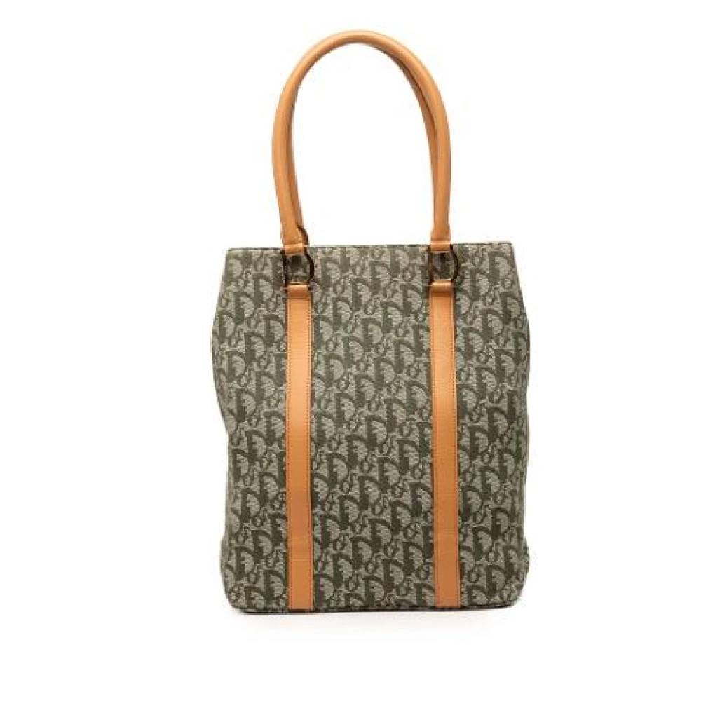 Dior Vintage - Pre-owned Canvas Tote Vintage - Dam - ONE Size - Läder