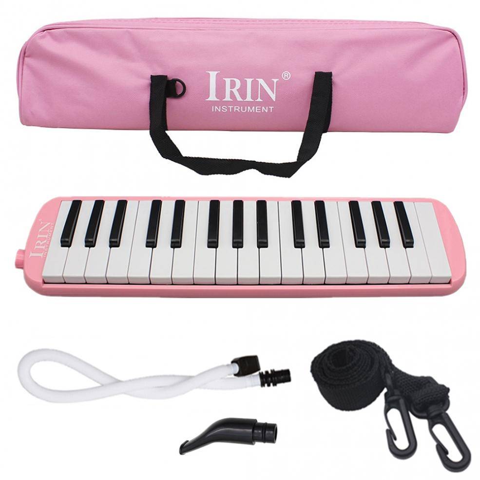 Melodica 32 Tangenter med Fodral - Rosa