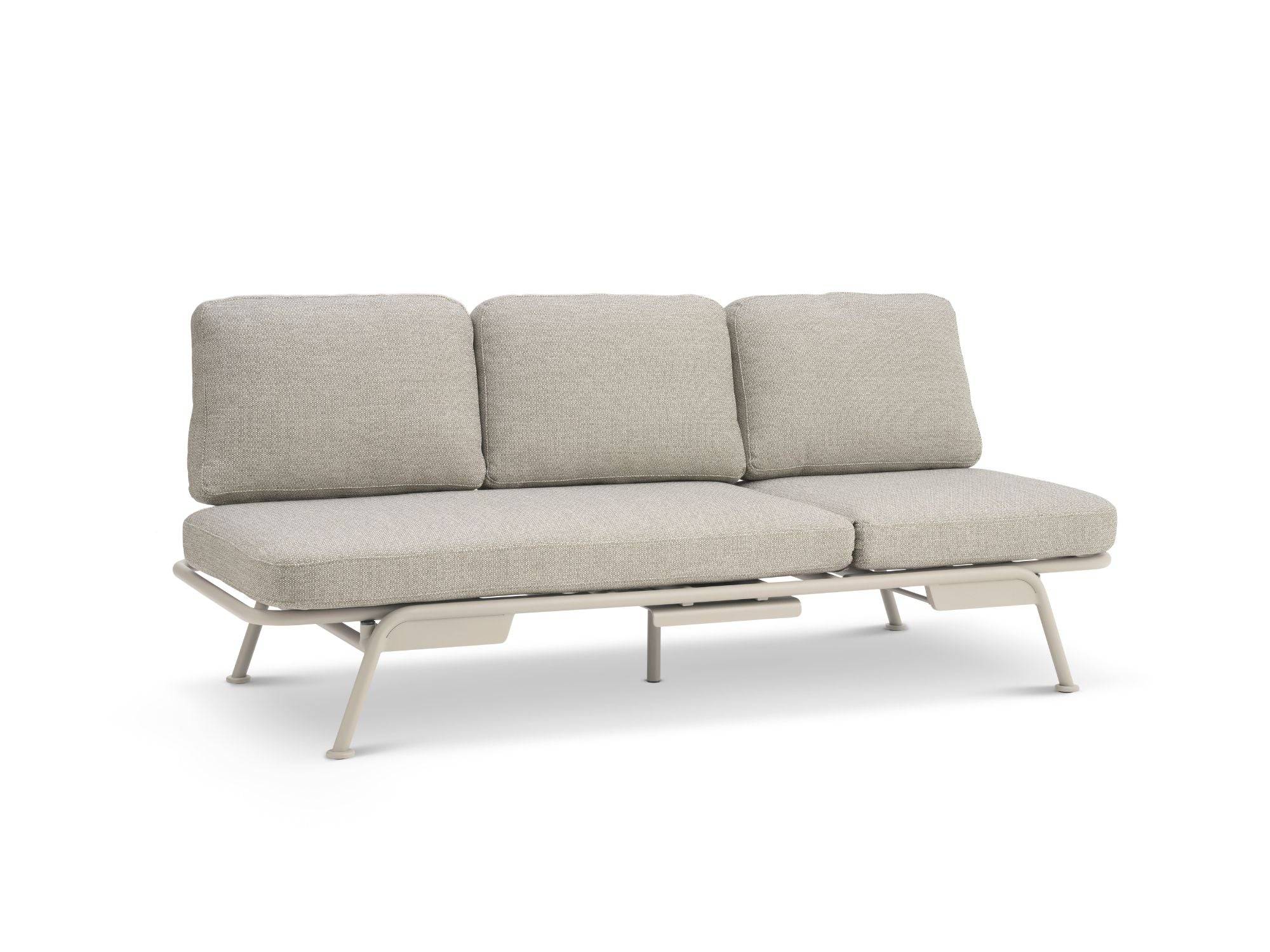 Lexpo Santorini loungesofa (Sand Aluminium).