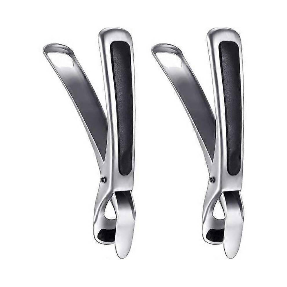 Grill Tongs Compatible with Instant Pot Accessories, Tongs for Frying Pans, Toasters, Steamers, Set of Two