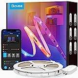 Govee RGBIC Pro LED-remsa 10 m, smart LED-remsa fungerar med Alexa och Google Assistant, belagt ljusband, synkroniserar med musik, app-styrning, färgförändring, lämplig för hem, sovrum, spel