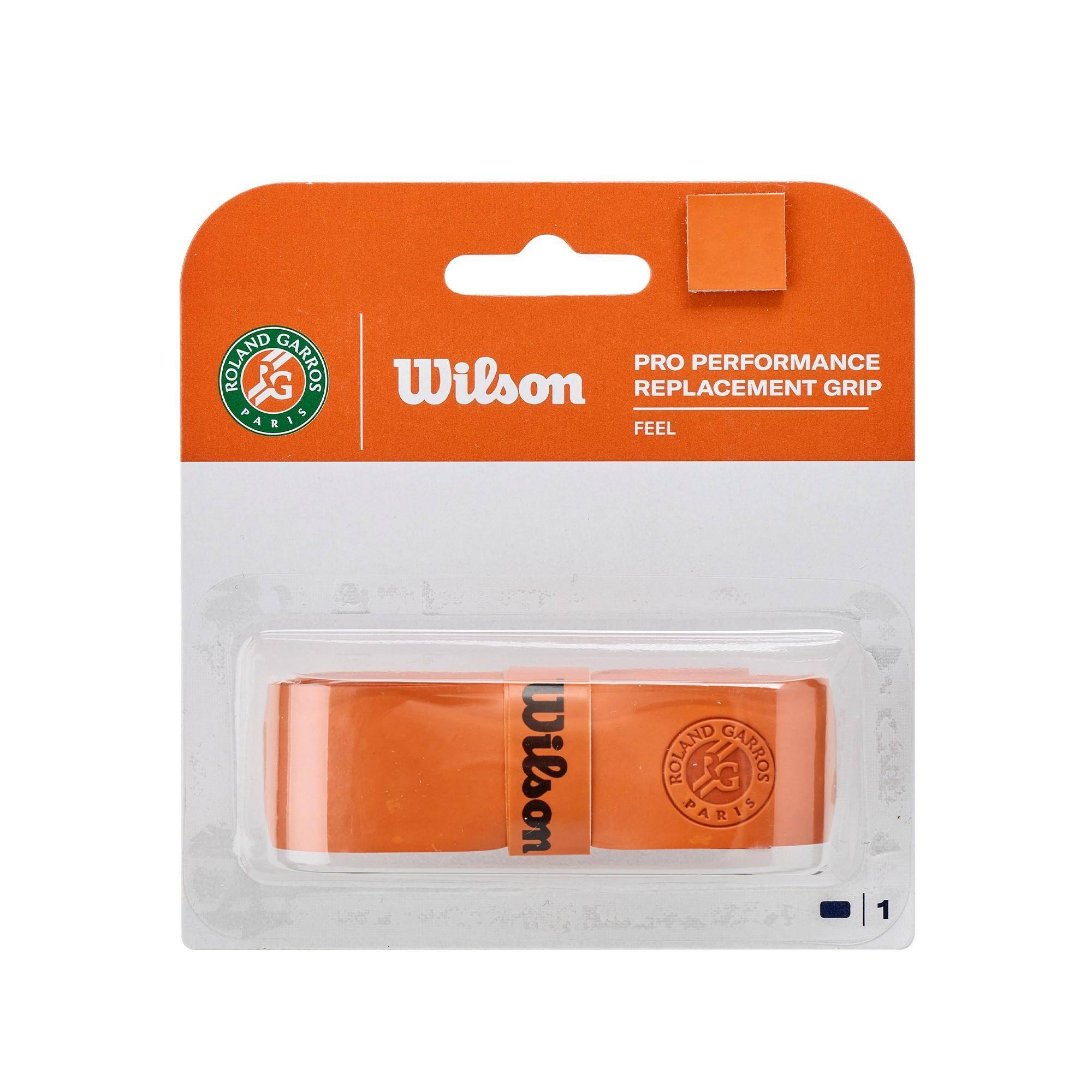 Wilson Roland Garros Pro Performance Replacement Grip Clay Orange
