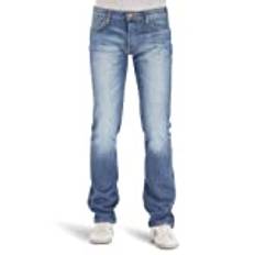 Lee Powell Jeans för män, Stone Washed - Breaker Fl, 33W x 32L