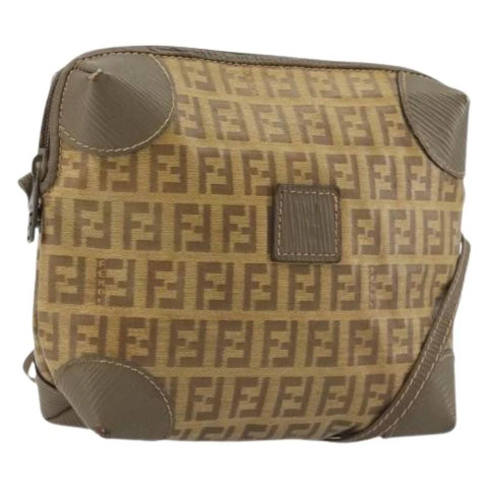 Fendi Vintage - Pre-owned Vintage Zucchino Axelremsväska Vintage - Dam - ONE Size - Läder