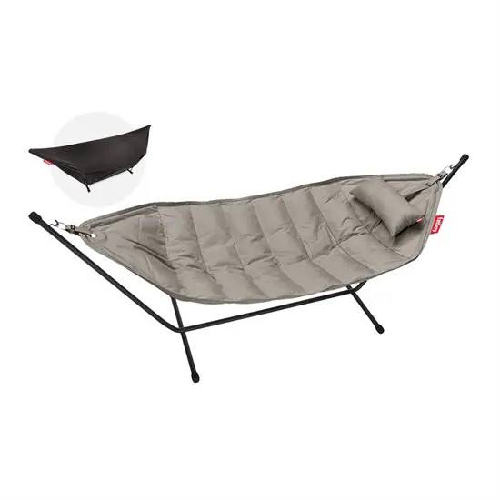 Fatboy - Hængekøje Superb Deluxe - Inkl. pude og regncover - Grey Taupe.