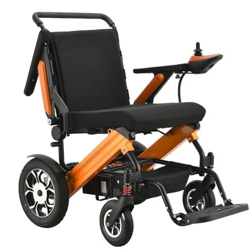 53 lb lättvikts elektrisk rullstol for vuxna, hopfällbar elrullstol All Terrain motoriserad rullstol med löstagbart batteri, resehjälpmedel (Size : 20A)