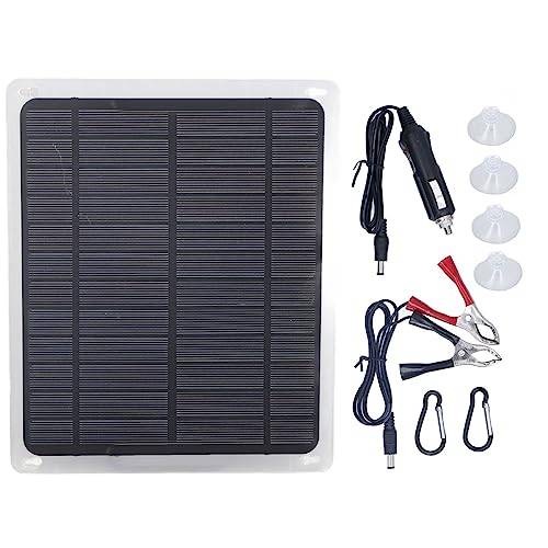 20W 12V Solar Laddningspanel Bilbatteriladdare för Bilbåt Flygplan Satelliter Rymdstationer 215x185x1mm
