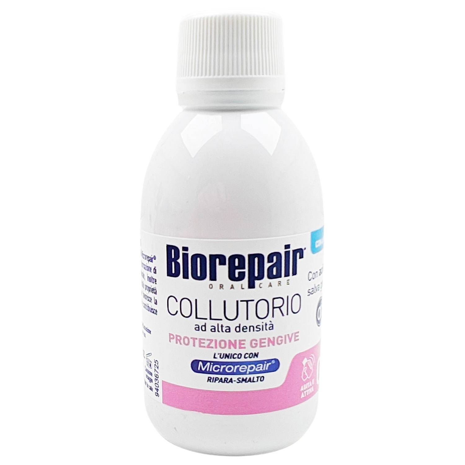 BIOREPAIR Zinc Hydroxyapatit Mundskyl Gum Protection Rejseflaske 50 ml.