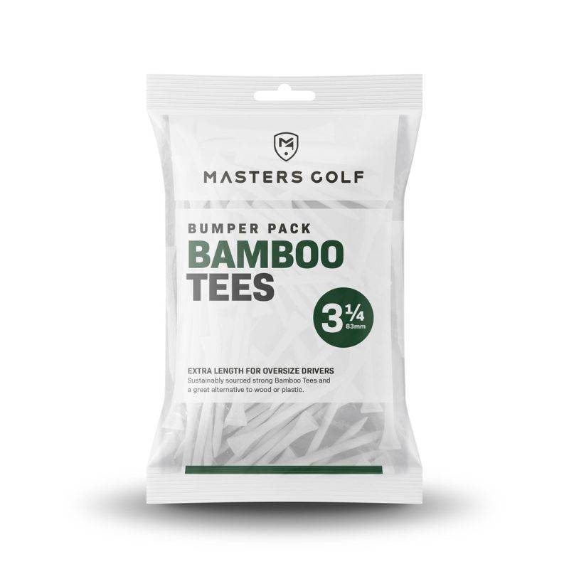 Bamboo Tees 3 1/4 White 85-Pack.
