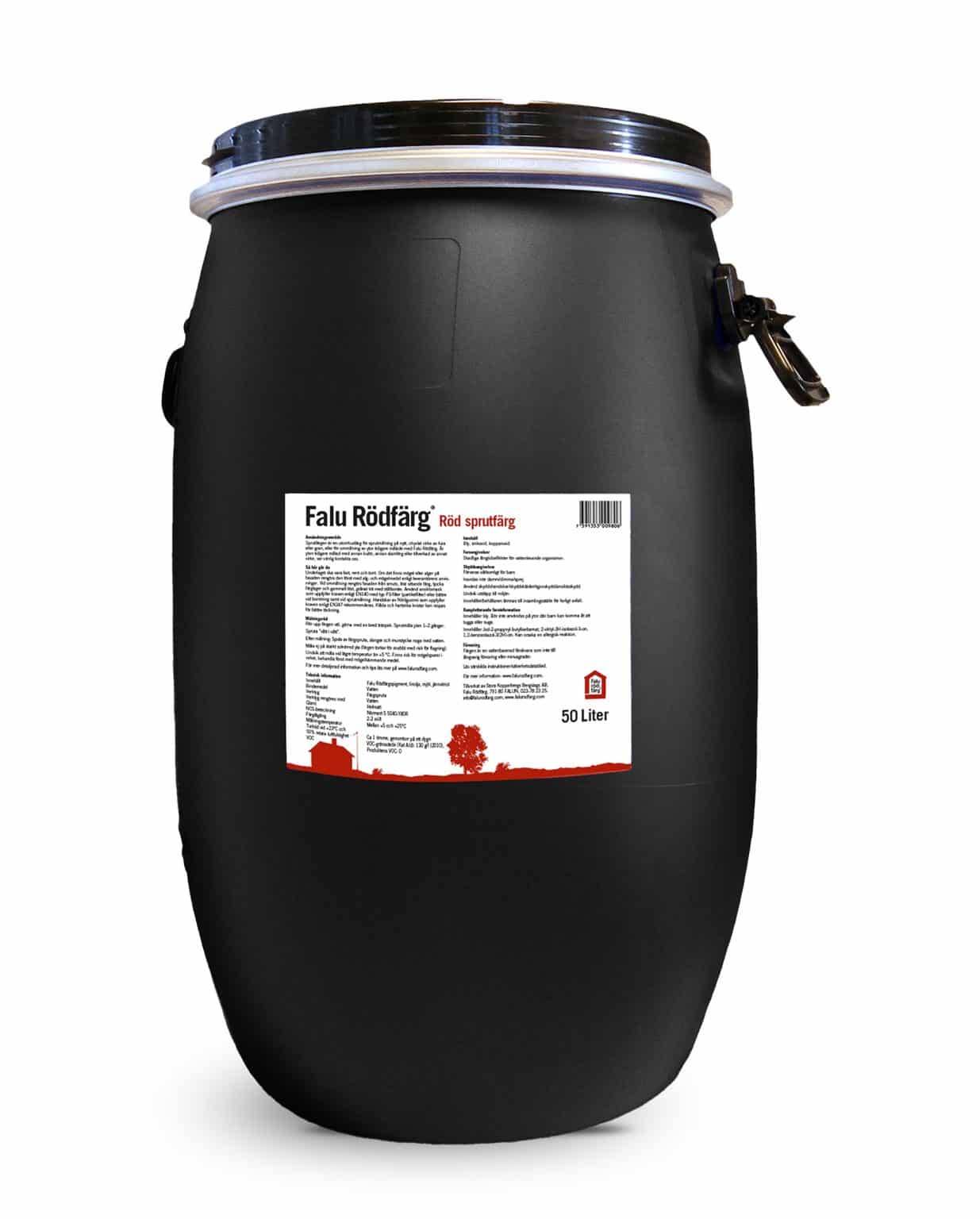 Falu Rödfärg Original Sprutfärg, Röd 100L (100 L)