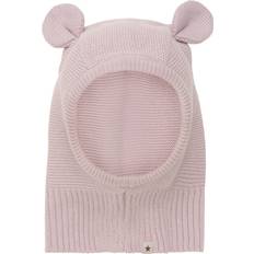 Huttelihut Balaclava Knit w. Ears Stl. 48\0-12M unisex - Elefanthatt Från Magasin - Cloud Gray (48\0-12M)