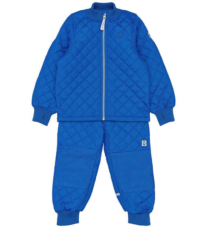 Mikk-Line Termotøj - Quiltet - Strong Blue - Mikk-Line - 74 - Termotøj