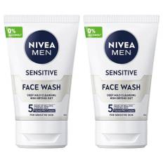 2st NIVEA MEN Sensitive Face Wash - 100 ml