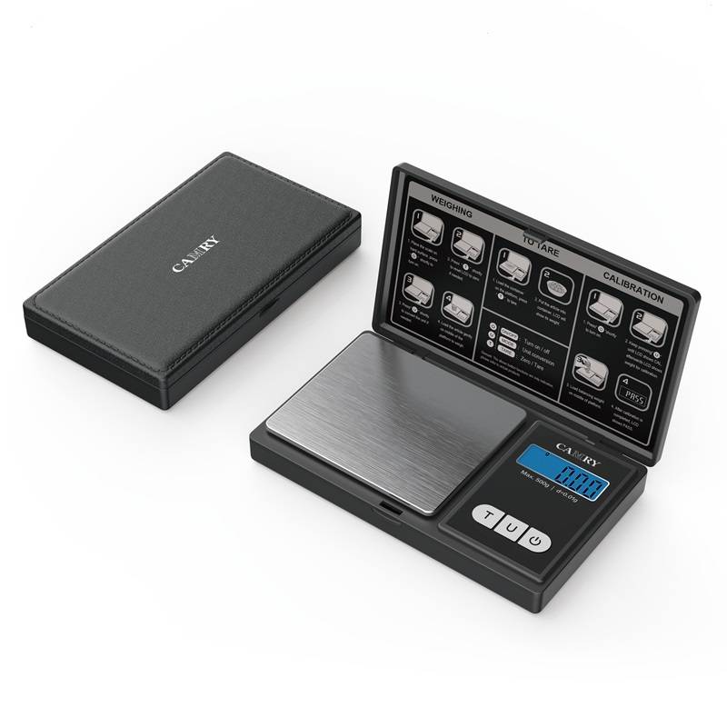 CAMRY ABS Stainless Steel 500g 0.01g Mini Electronic Jewelry Gold Pearls Scale Balance Digital Pocket Gram Scale