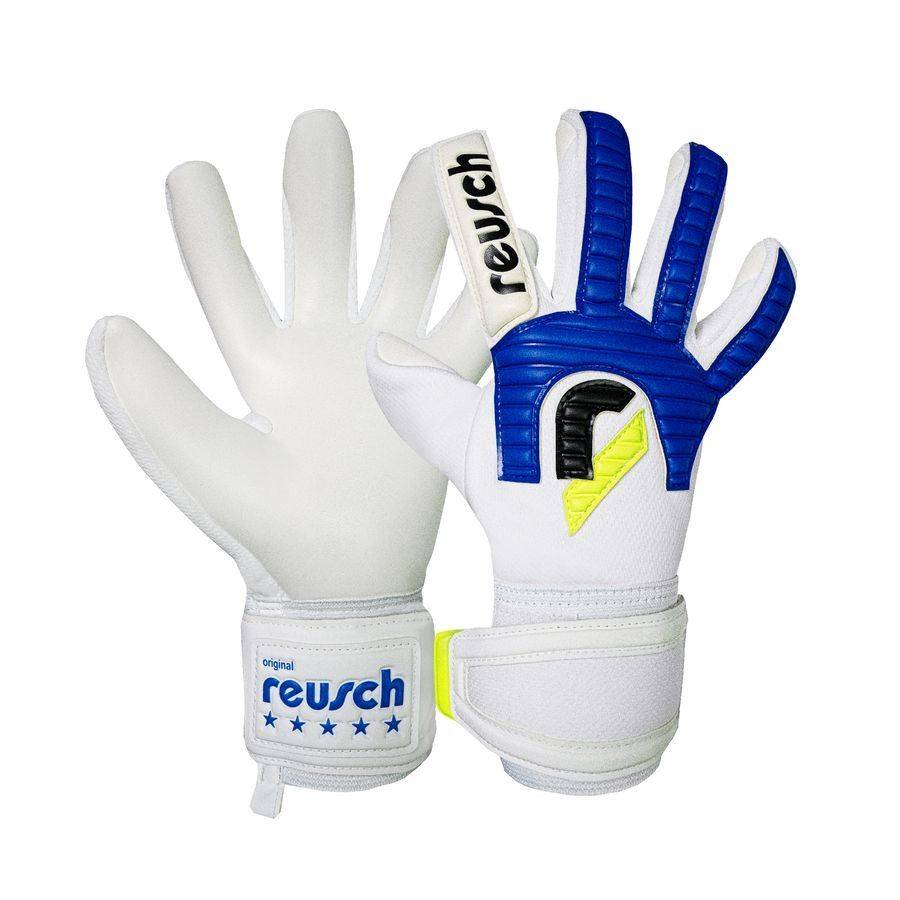 Reusch Målvaktshandske Legacy '86 Advance - Vit/Blå - ['Vit'] (9)