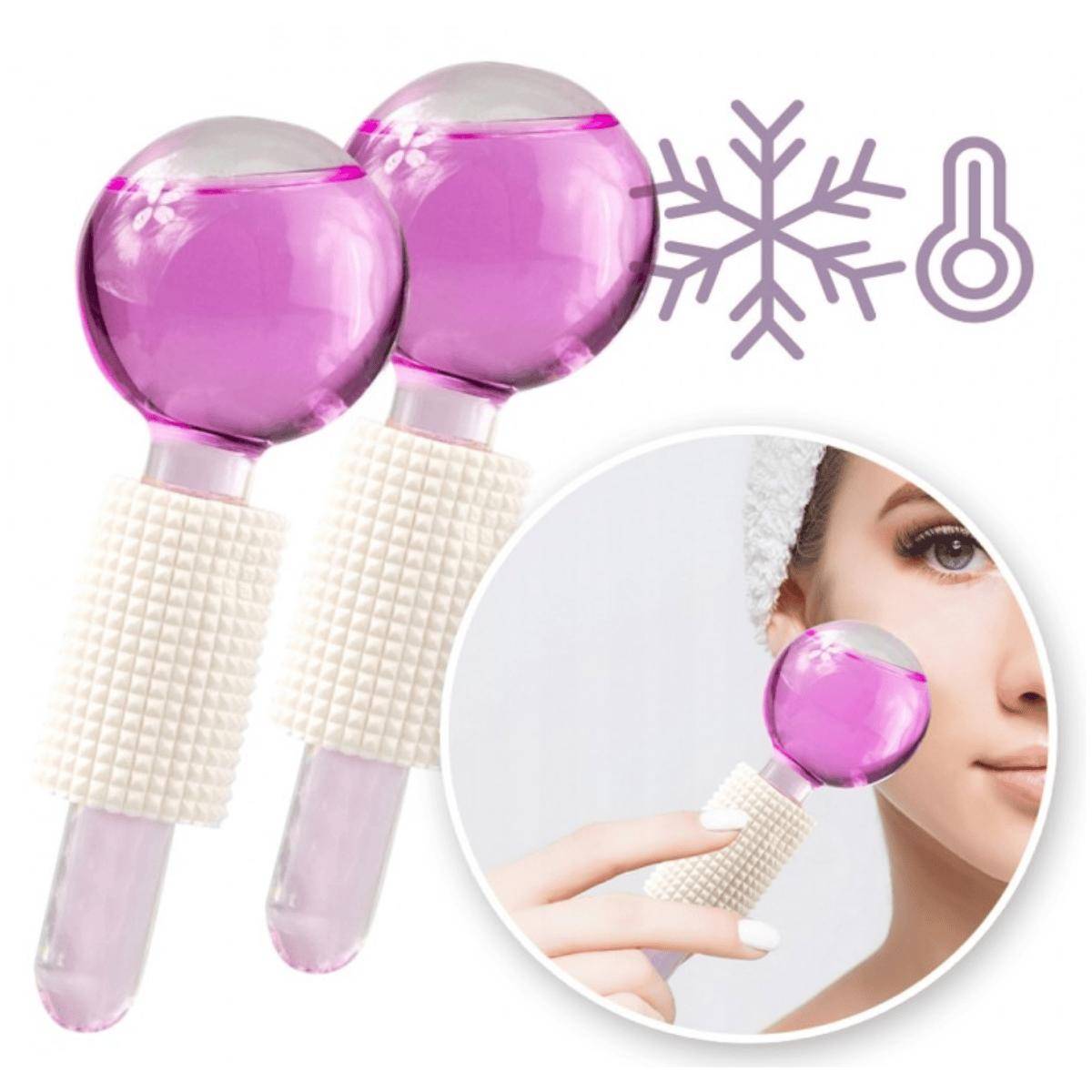 ECARLA - Facial massage balls 2 pcs