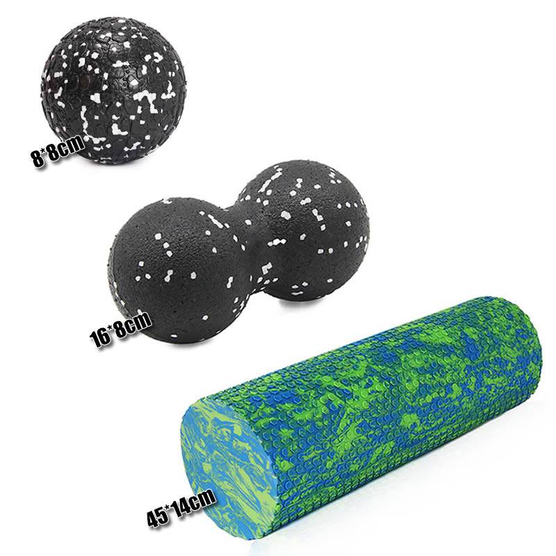Yoga Foam Roller - Blue green