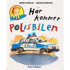 Halvan : Här kommer Polisbilen (Arne Norlin, Jonas Burman) (Beg)