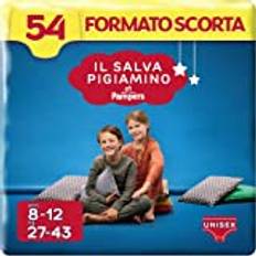 Pampers 8-12 år, Bortsstorlek, 54 blöjor, Storlek L/XL (27/43 kg)
