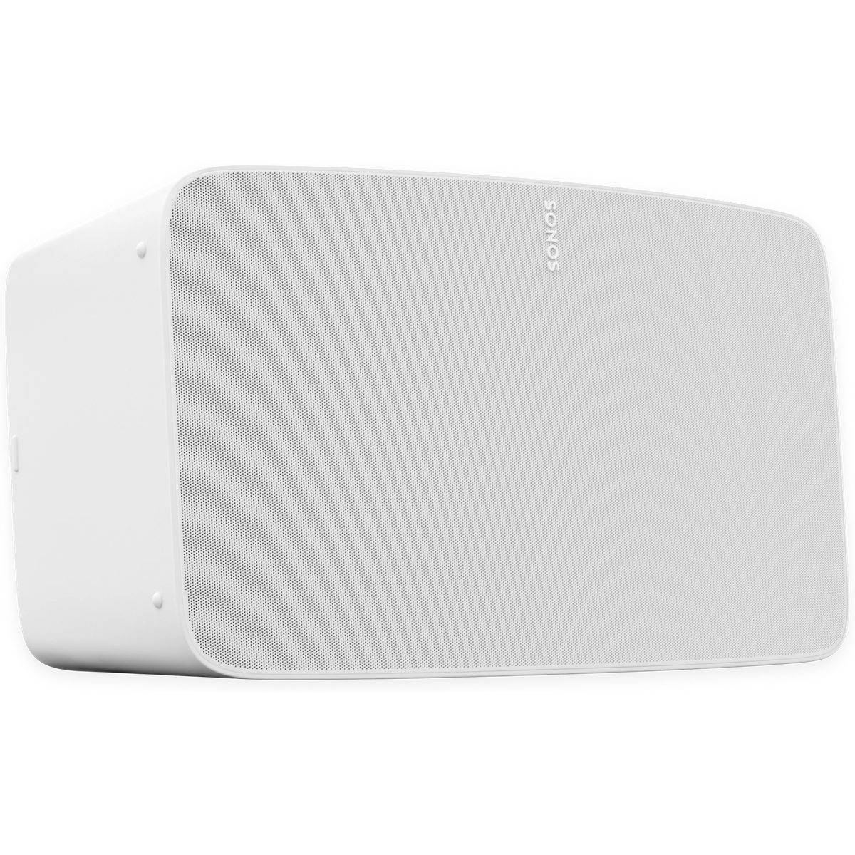 Sonos Fem vit matta - Trådlös smart högtalare, Amazon Music, Apple Music, Deezer, Napster, Qobuz, SoundCloud, Tidal, Spotify, Tunein