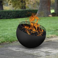 Grill Eldkorg ränder svart