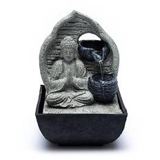 Fontæne Buddha (Grå)