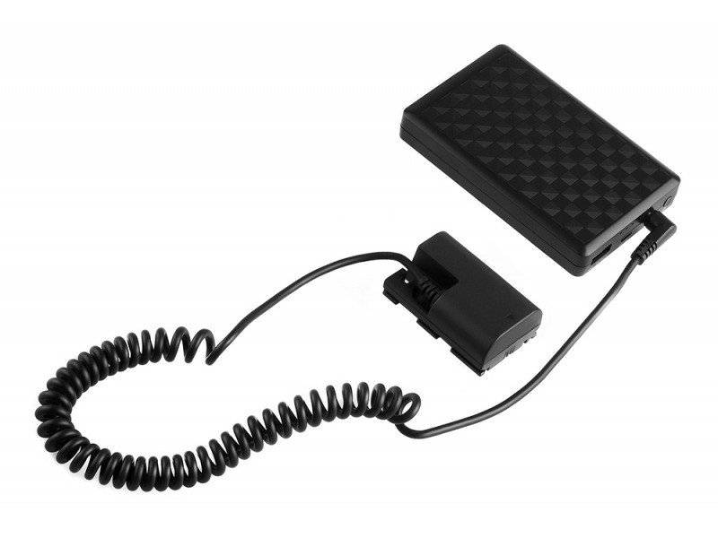 Powerbank med batteriadapter för Canon LP-E6