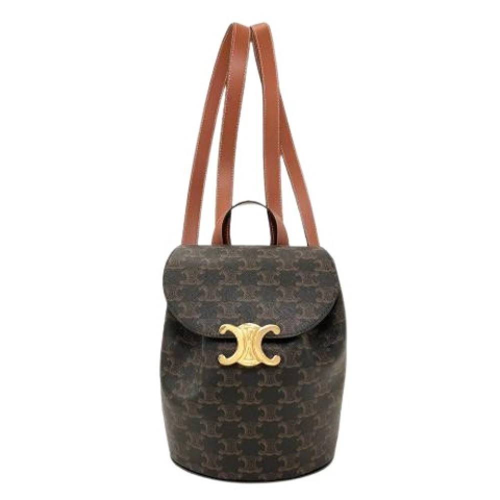 Celine Vintage Pre-owned Vintage Rygsæk - Vintage - Dame - Brun - ONE SIZE -
