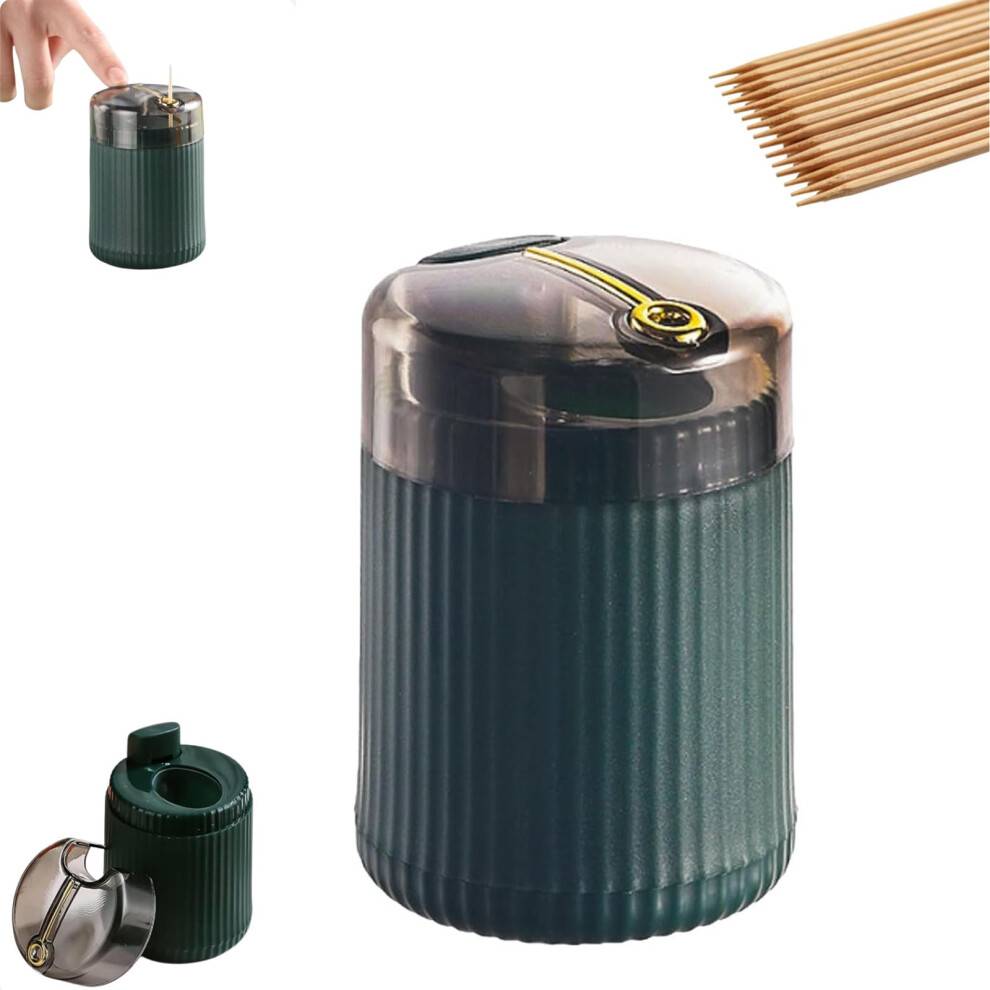 Automatisk tandstikkerdispenser med trykknap, PP, 100 stk.