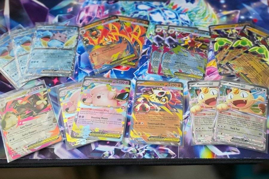 16x Pokemon ex TCG kort från Ascended Heroes/Perfect Order mm Super skick !