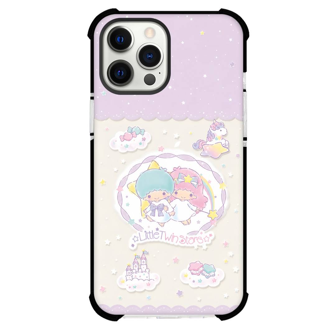 Sanrio Phone Case For iPhone Samsung Galaxy Pixel OnePlus Vivo Xiaomi Asus Sony Motorola Nokia - Sanrio Little Twin Stars Celestial Dreams Pastel Poster.