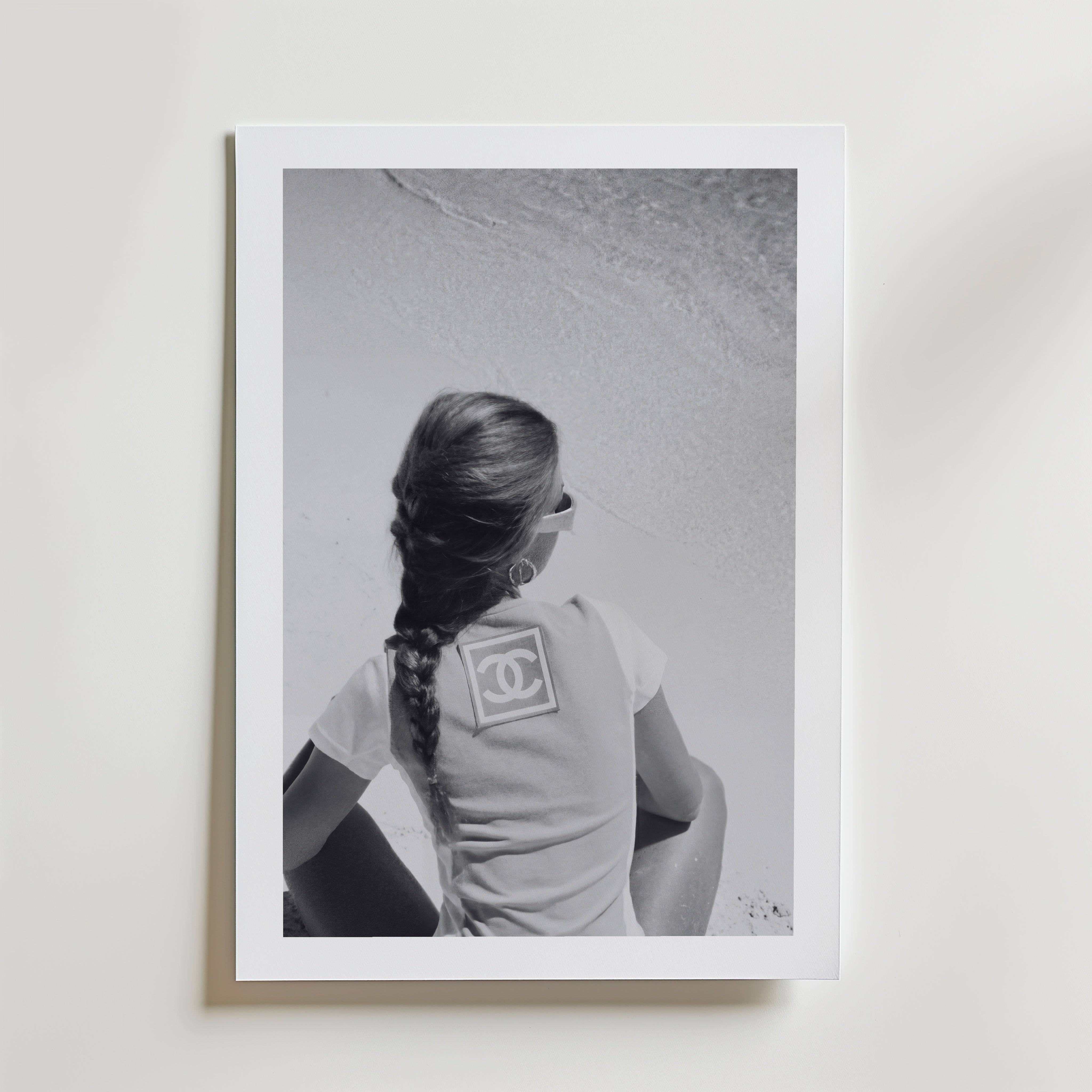 Summer Luxe Poster - Premium Canvas 50x70 cm Med passepartout