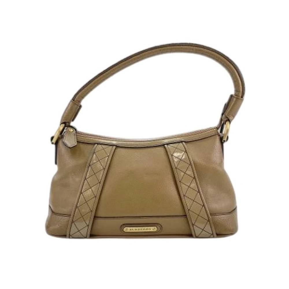 Burberry Vintage Pre-owned Skuldertaske - Vintage - Dame - Brun - ONE SIZE - Uld