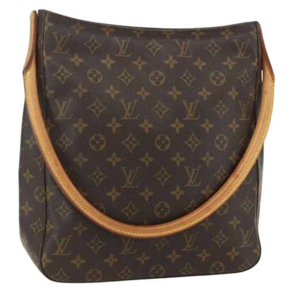 Louis Vuitton Vintage Pre-owned Vintage Canvas Skuldertaske - Vintage - Dame - Brun - ONE SIZE - Uld