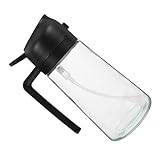 HOLIDYOYO Glass Oljesprayflaska Med Nonslip Design Ergonomisk Oljedispenser För Matlagning Bakning Grillning Och Air Fryers Transparent Och Lekagefri