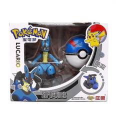 Deformeret Pikachu Dukke Pokeball Børns Legetøj Gave Deformerede Legetøj Lucario
