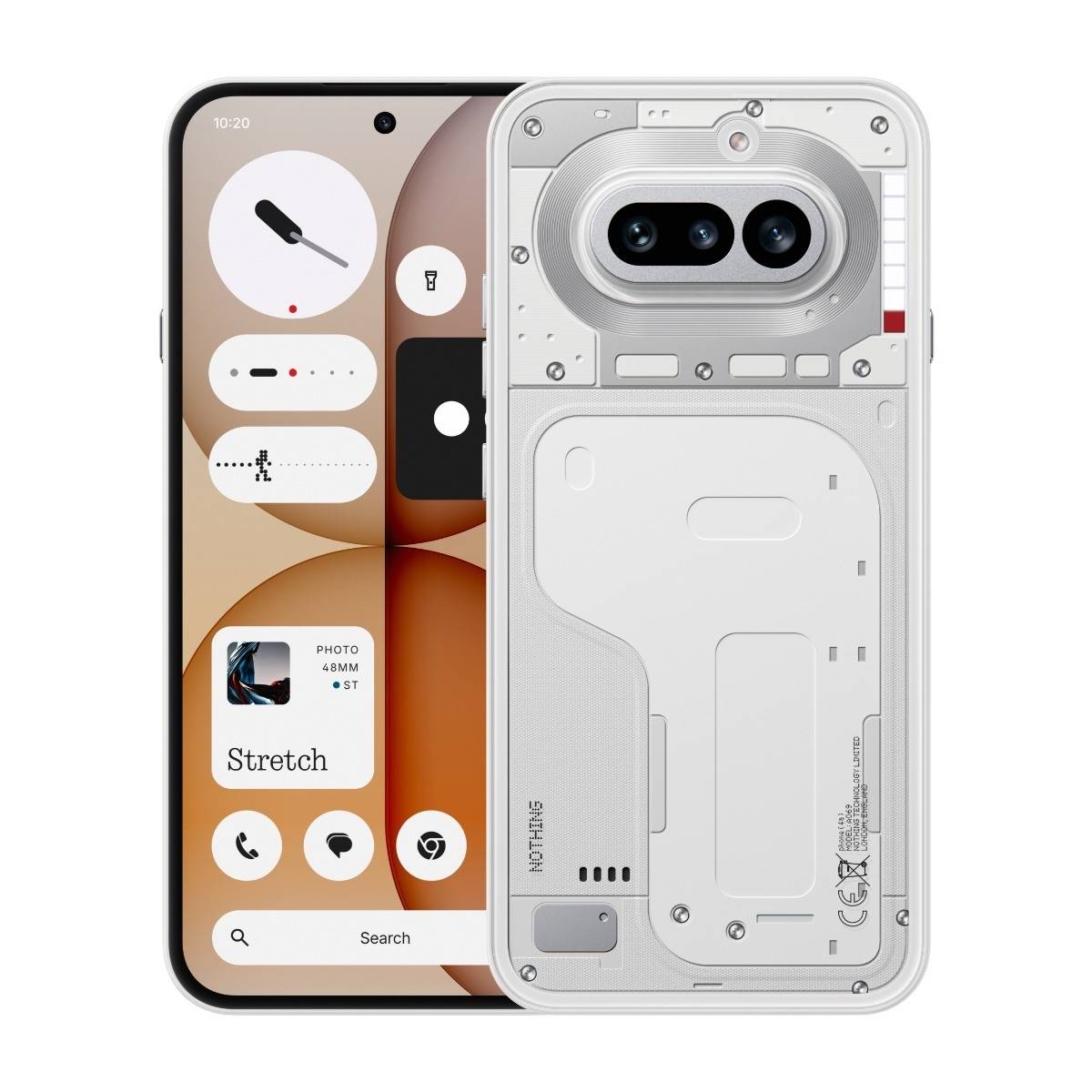 Nothing Phone (4a) 256 GB, vit