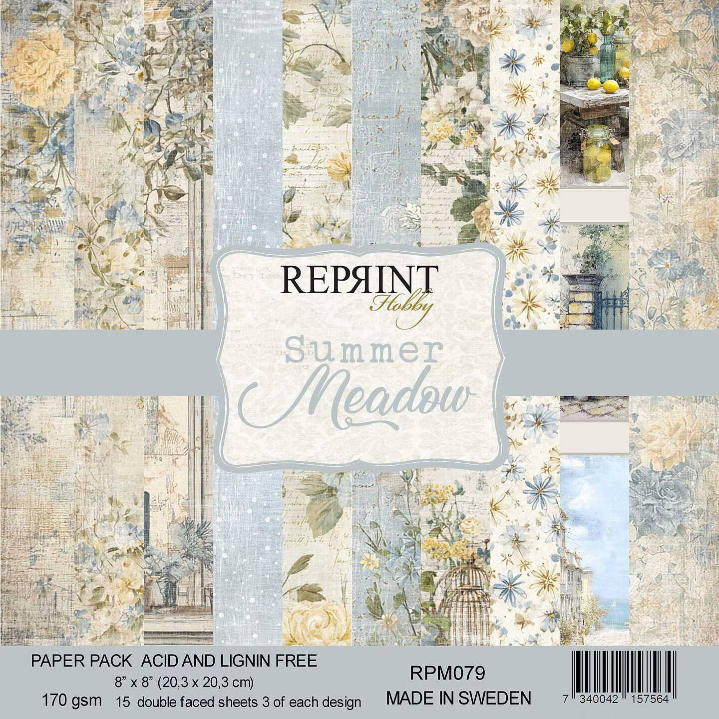 Reprint - Summer Meadow Collection Paperpack - 8x8